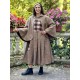 dress GERANIUM Large checks and Houndstooth woolly cotton Les Ours - 15