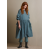 dress 55866 LISE-LOTT Storm blue double cotton Ewa i Walla - 10