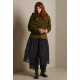 jacket 66759 VIKTORIA Olive boiled wool Ewa i Walla - 14