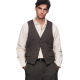 vest 10001 VILGOT Herringbone wool Ewa i Walla - 1