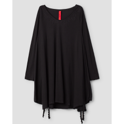 tunic 44986 DANIA Black jersey Ewa i Walla - 1