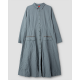 dress / jacket 55863 HANNE Storm blue cotton Ewa i Walla - 9