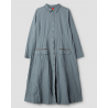 dress / jacket 55863 HANNE Storm blue cotton Ewa i Walla - 9