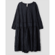 robe 55884 SYLVI soie Noire Ewa i Walla - 9