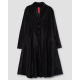 coat 66756 MAJROS Black velvet Ewa i Walla - 15