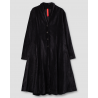 coat 66756 MAJROS Black velvet Ewa i Walla - 15