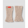 wrist warmer 77601 NOBEL Sand alpaca wool Ewa i Walla - 5