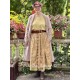 coat 66756 MAJROS Taupe velvet Ewa i Walla - 16