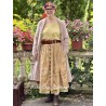 coat 66756 MAJROS Taupe velvet Ewa i Walla - 16