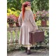 coat 66756 MAJROS Taupe velvet Ewa i Walla - 13