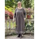 dress CANNE Black linen Les Ours - 9