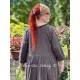 dress CANNE Black linen Les Ours - 14