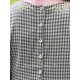 dress 55878 MEIA Small checks cotton Ewa i Walla - 21