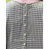 dress 55878 MEIA Small checks cotton Ewa i Walla - 21