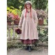 coat 66756 MAJROS Taupe velvet Ewa i Walla - 1