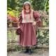 dress 55866 LISE-LOTT Burgundy double cotton Ewa i Walla - 8