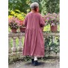 dress 55866 LISE-LOTT Burgundy double cotton Ewa i Walla - 6