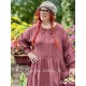 dress 55866 LISE-LOTT Burgundy double cotton Ewa i Walla - 3