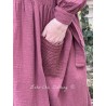 dress 55866 LISE-LOTT Burgundy double cotton Ewa i Walla - 12