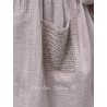 dress 55866 LISE-LOTT Taupe double cotton Ewa i Walla - 19