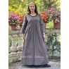 dress CANNE Black linen Les Ours - 1