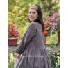 dress CANNE Black linen Les Ours - 6