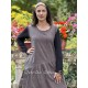 dress ASTER Black linen Les Ours - 11