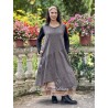 dress ASTER Black linen Les Ours - 10