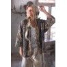 veste kimono Dragon Julian in Raven Magnolia Pearl - 13