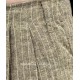 trouser 11413 BOTVI Dark ecru striped linen Ewa i Walla - 6