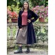 coat 66756 MAJROS Black velvet Ewa i Walla - 14