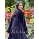 coat 66756 MAJROS Black velvet Ewa i Walla - 13