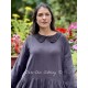 robe 55866 LISE-LOTT coton double Noir Ewa i Walla - 2