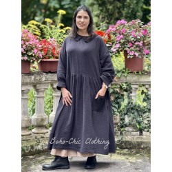 robe 55866 LISE-LOTT coton double Noir