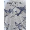 T-shirt Into The Sky in Indigo Tribute Magnolia Pearl - 28