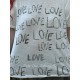 T-shirt Love Amor in True Magnolia Pearl - 15