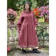 dress 55866 LISE-LOTT Burgundy double cotton Ewa i Walla - 1