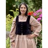 gilet 33380 ELJANA velours Noir Ewa i Walla - 2