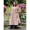 dress 55866 LISE-LOTT Taupe double cotton Ewa i Walla - 2