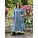 dress 55866 LISE-LOTT Storm blue double cotton Ewa i Walla - 1