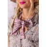 bowtie Tasmin in Telephone Check Magnolia Pearl - 2