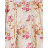 dress 55784 GULLY Yellow and pink flowers cotton size XL Ewa i Walla - 22