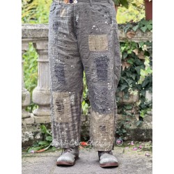 pantalon Miner in Crow Magnolia Pearl - 1