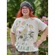 T-shirt Flight Flowers Frida in True Magnolia Pearl - 1