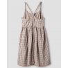 dress 55880 RAMONA Beige checked linen Ewa i Walla - 12