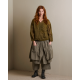 chemisier 44100 MOLLY organdie Olive Ewa i Walla - 6