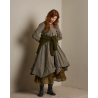 skirt 22220 TINE Olive hard voile Ewa i Walla - 14