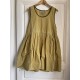 dress FLORETTE Bronze cotton with embroidered polka dots Size S Les Ours - 2