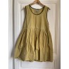 dress FLORETTE Bronze cotton with embroidered polka dots Size S Les Ours - 2