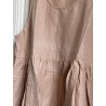 dress FLORETTE Pink linen Size XXL Les Ours - 3